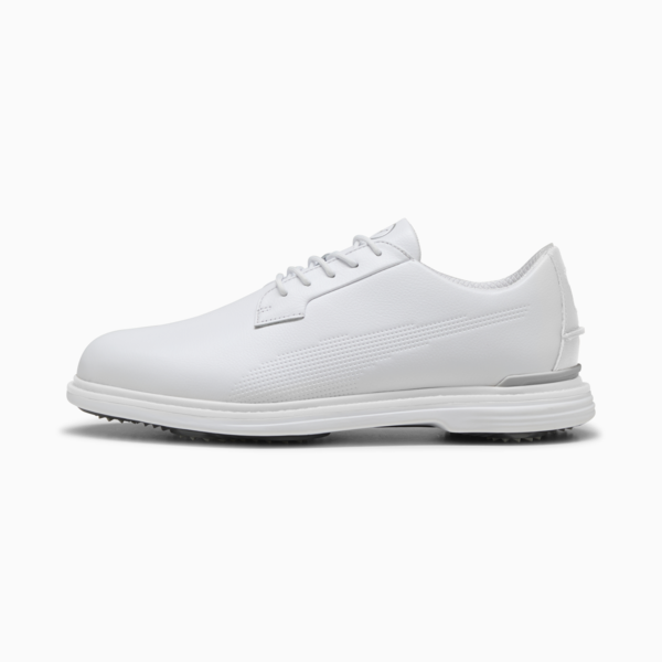 PUMA Royale Golf Shoes Men, PUMA White-Slate Sky-Ash Gray, large-ZAF