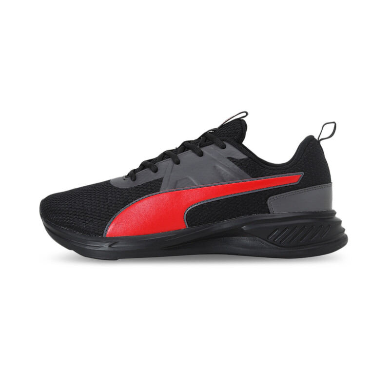 Men's PUMA Scorch Seeker Running Shoes, Black/red