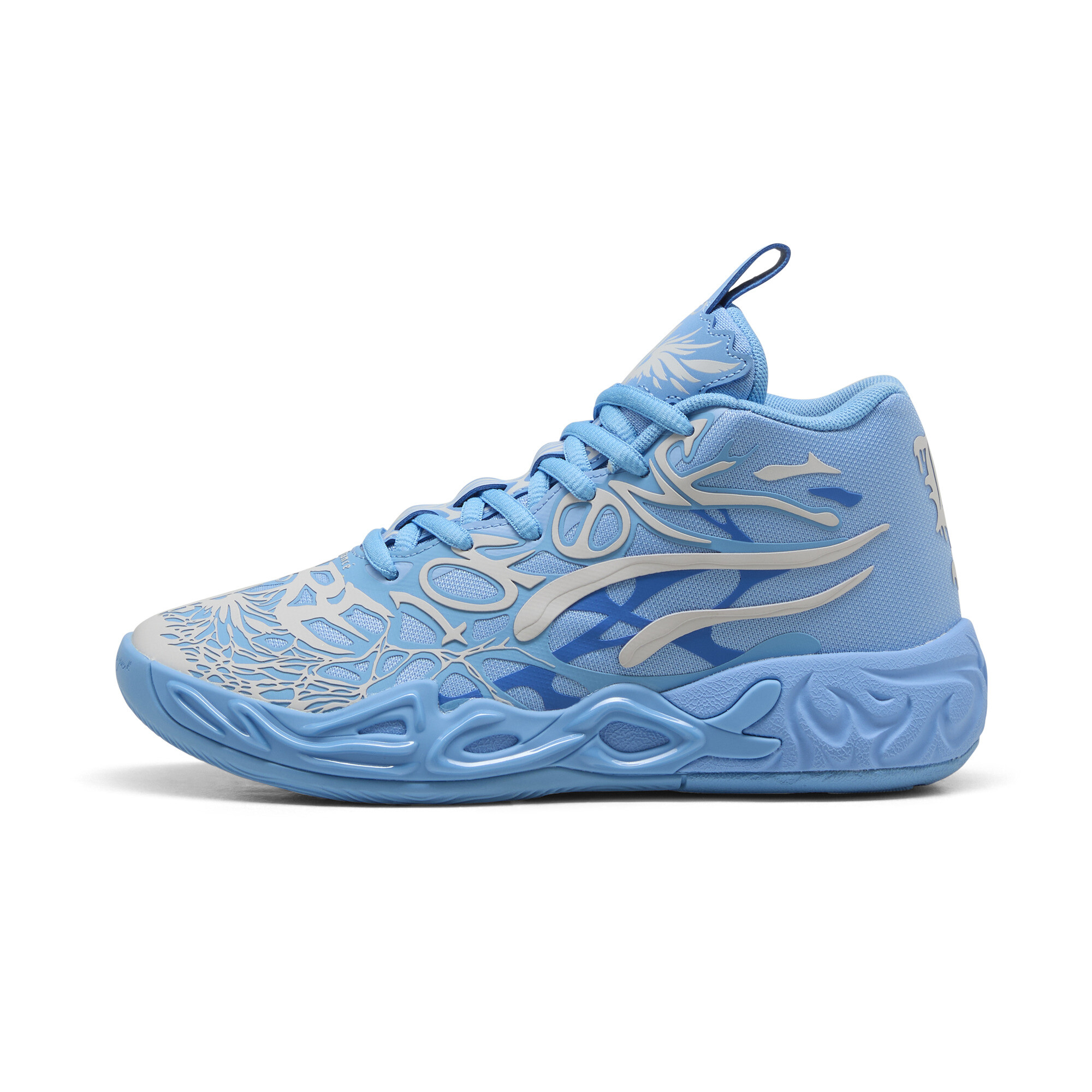 Puma MB.04 La Francé Basketballschuhe Teenager Für Für Kinder | Mit Colorful | Light Blue/Cool Mid Gray | Größe: 35.5