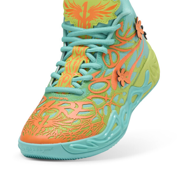 MB.04 Scooby Doo Basketball Shoes Youth, Aquatic-Lime Smash-Heat Fire, large-ZAF