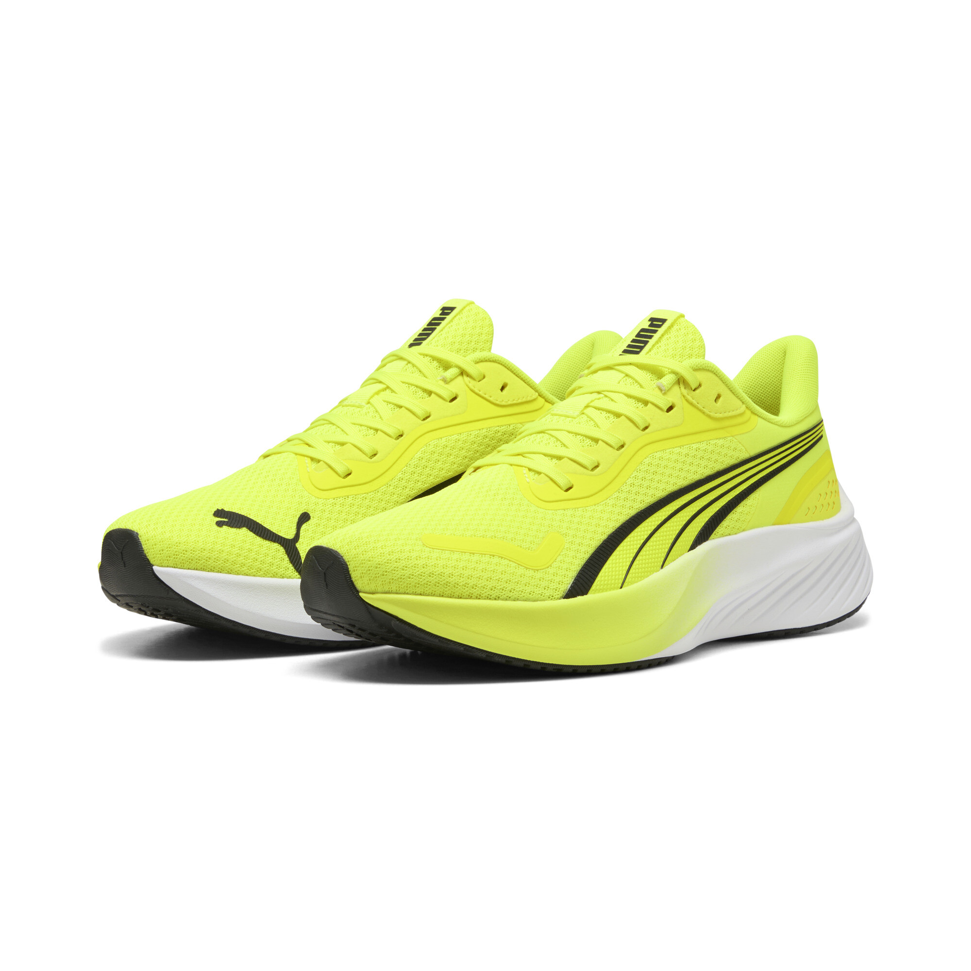 Puma Pounce Lite Laufschuhe | Yellow Alert/Black | Größe: 40