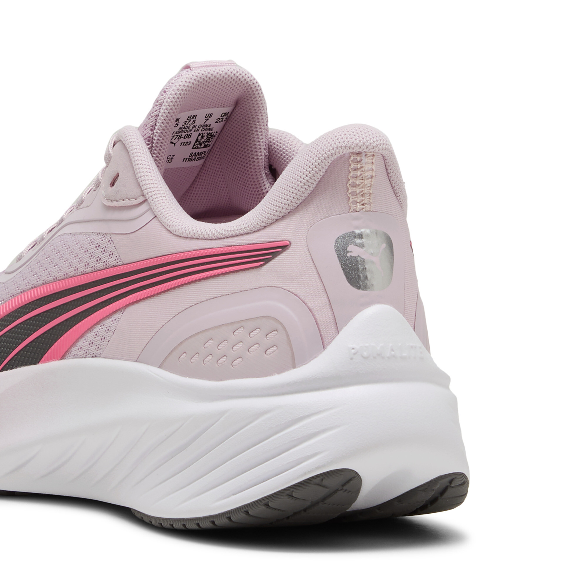 Puma Pounce Lite Running Shoes, Pink, Size 35.5, Shoes