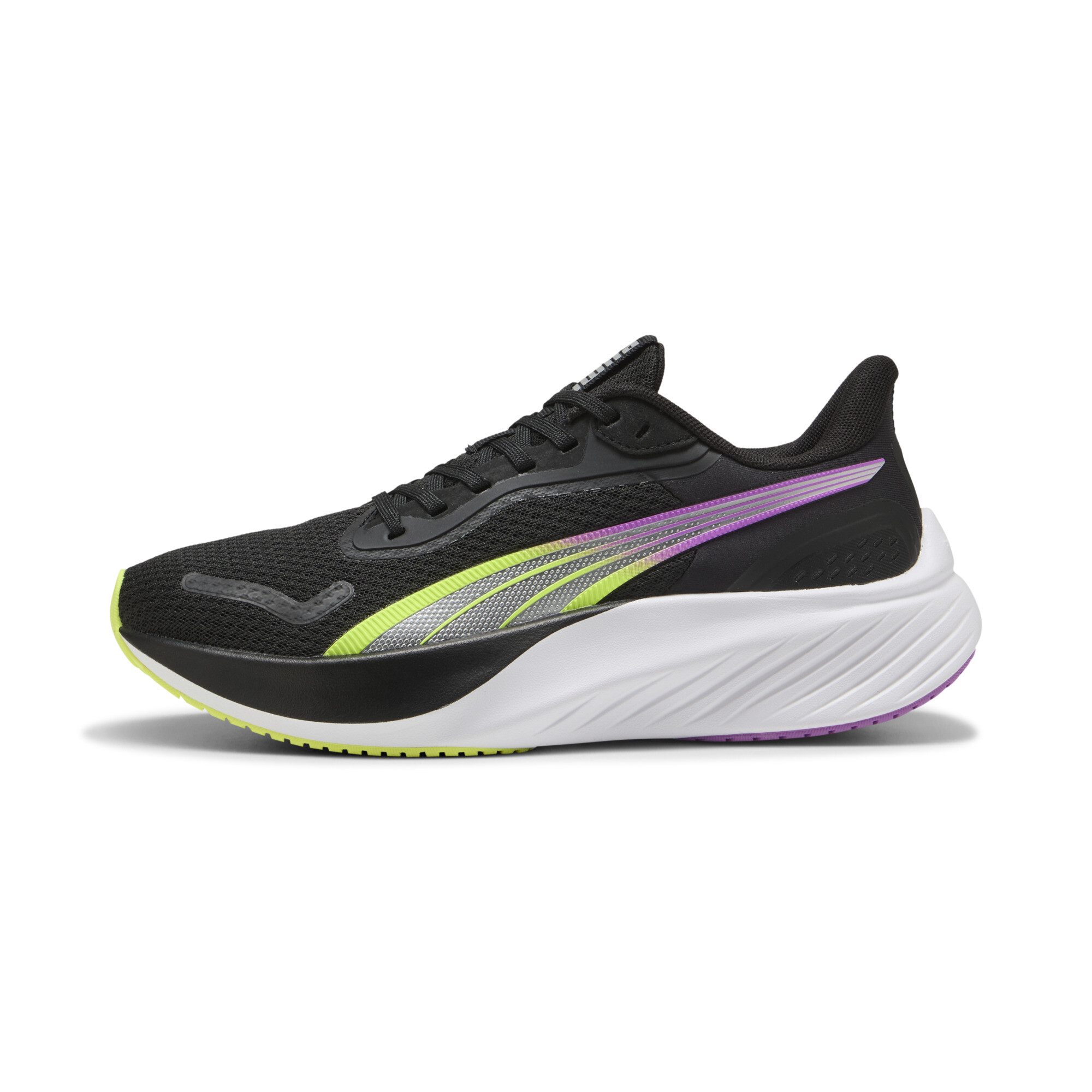 Puma Pounce Lite Laufschuhe | Black/Pure Magenta | Größe: 43