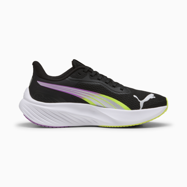 Pounce Lite Running Shoes, PUMA Black-Pure Magenta, large-ZAF