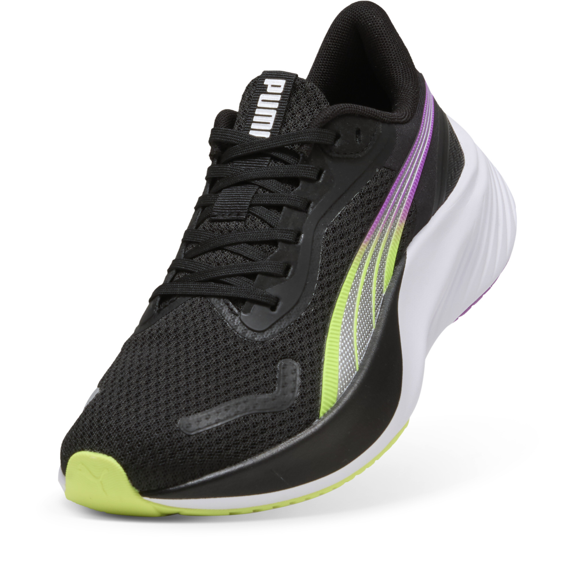 PUMA Pounce Lite hardloopschoenen voor Dames, Zwart