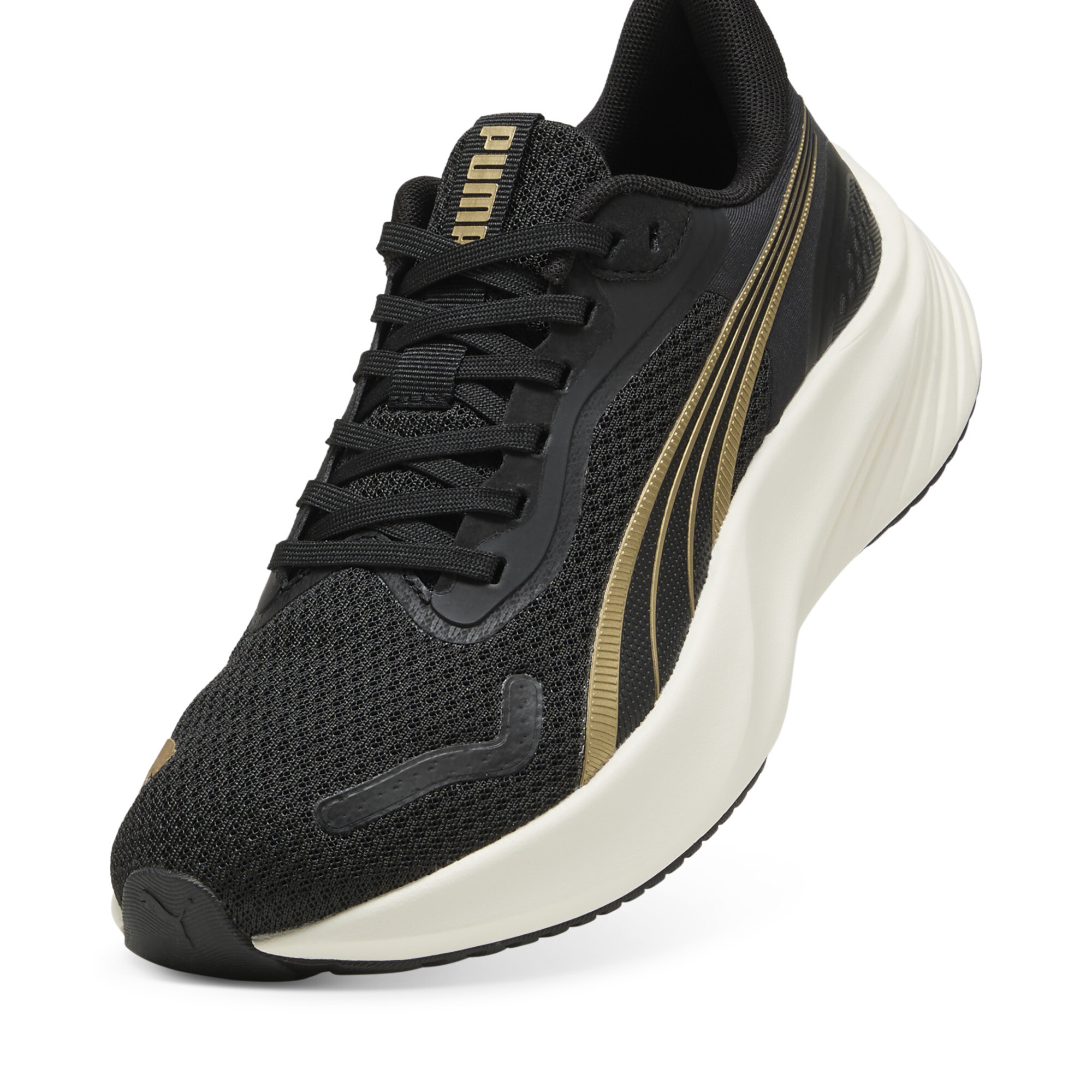 Puma Pounce Lite Running Shoes, Gold, Size 47, Shoes