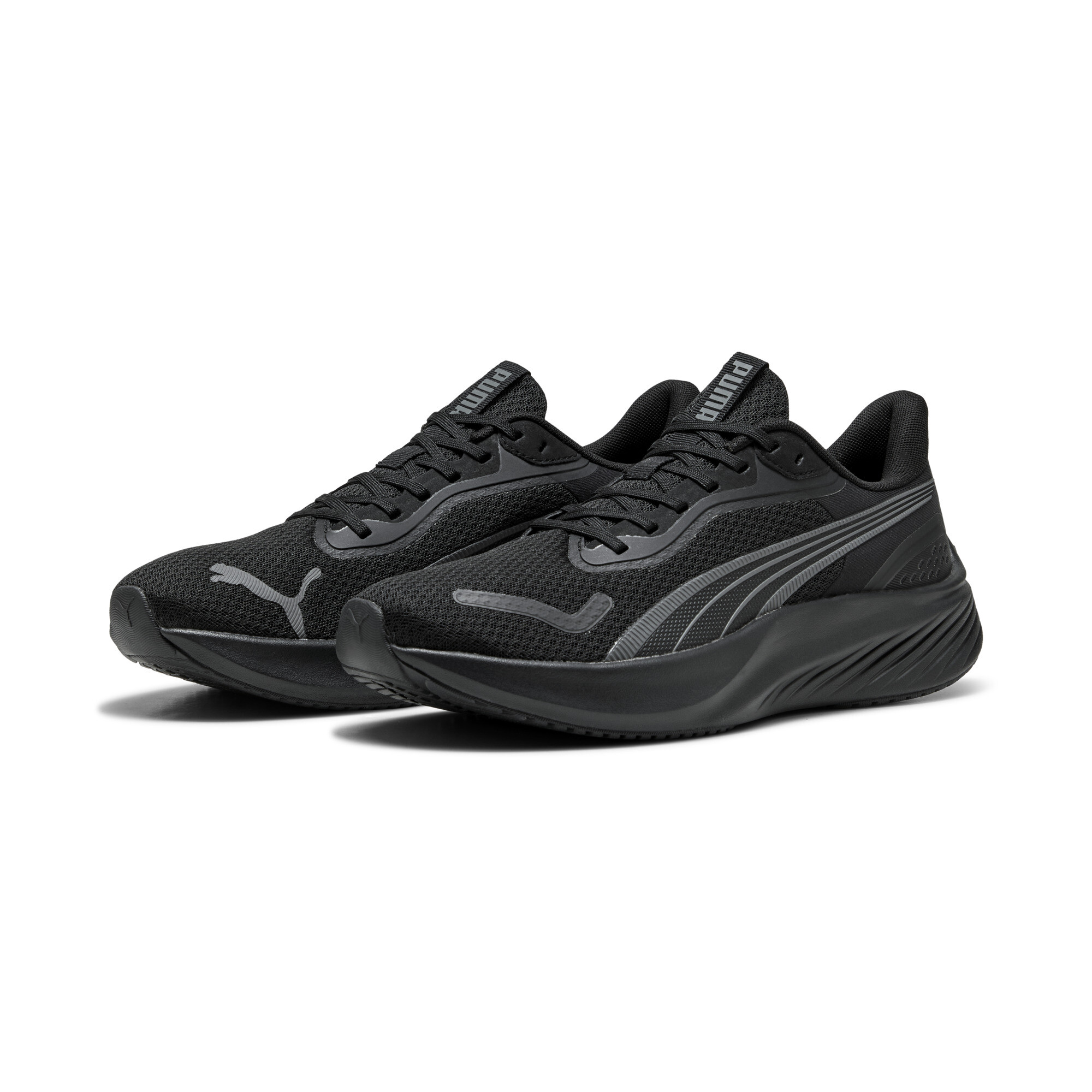 Puma Pounce Lite Laufschuhe | Black/Cool Dark Gray | Größe: 45