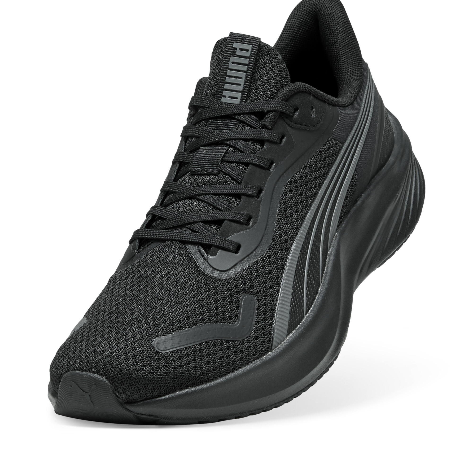 Puma Pounce Lite Running Shoes, Black, Size 45, Shoes