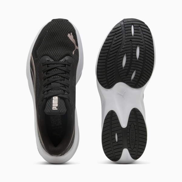 Pounce Lite Running Shoes, PUMA Black-Rose Gold, large-ZAF