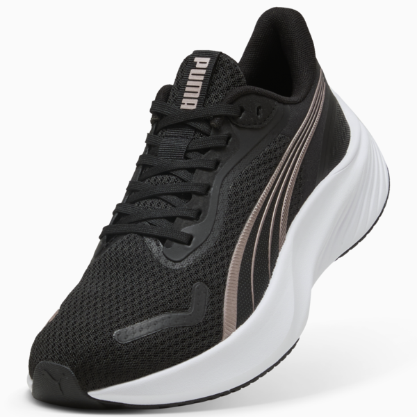 Pounce Lite Running Shoes, PUMA Black-Rose Gold, large-ZAF