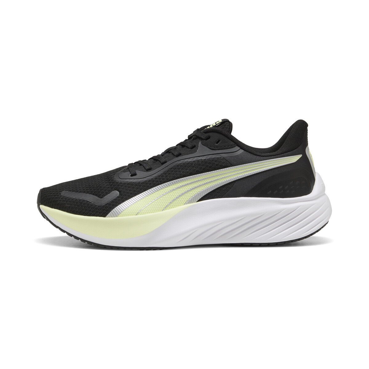 Pounce Lite Running Shoes in Black/Apple Spritz White by PUMA, UK 11