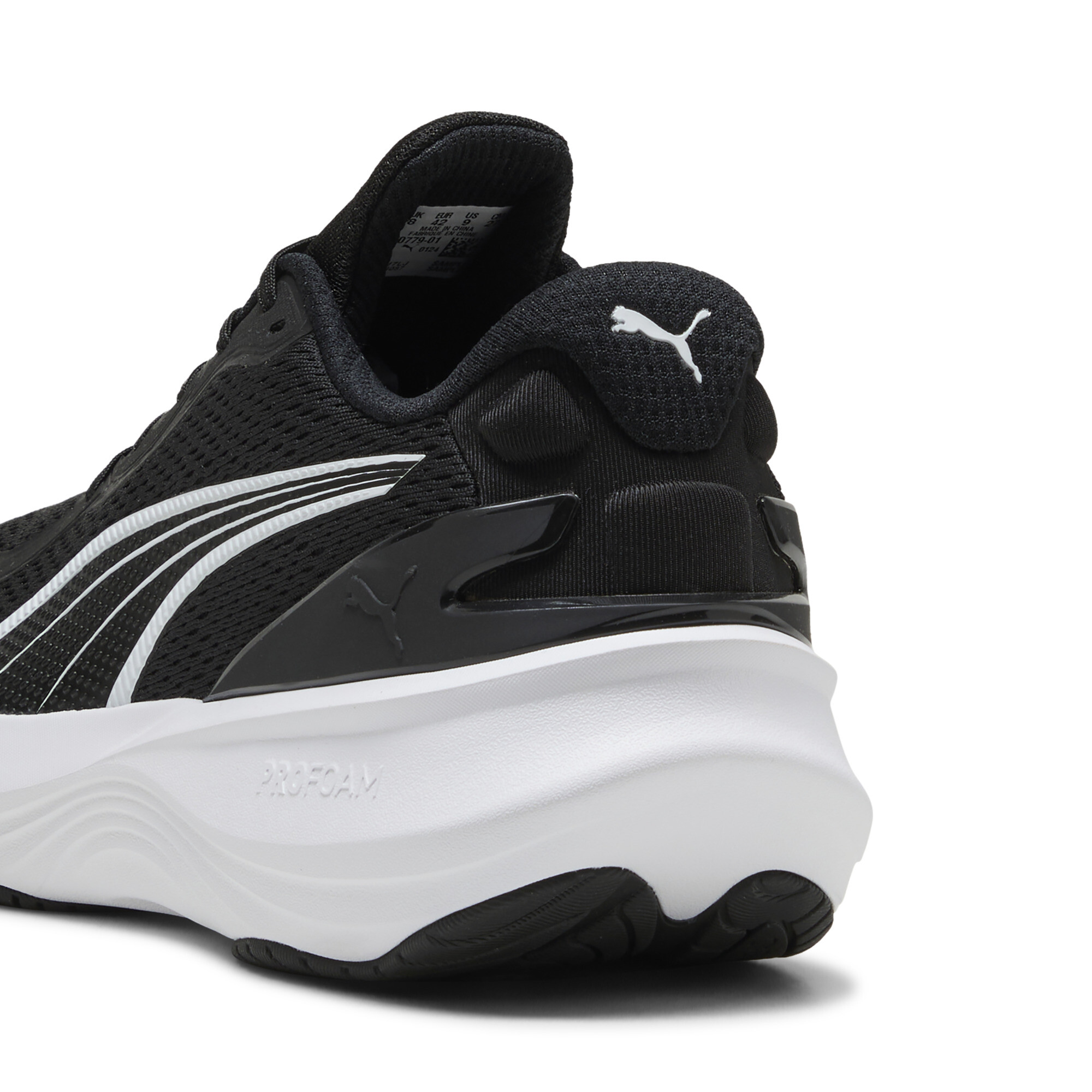 PUMA Scend Pro 2 hardloopschoenen, Zwart/Wit, Maat 40,5 thumbnail 5