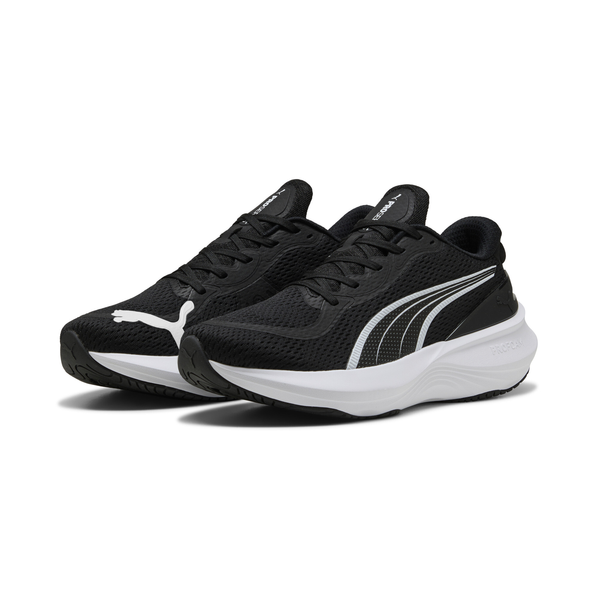 PUMA Scend Pro 2 hardloopschoenen, Zwart/Wit, Maat 40,5 thumbnail 6