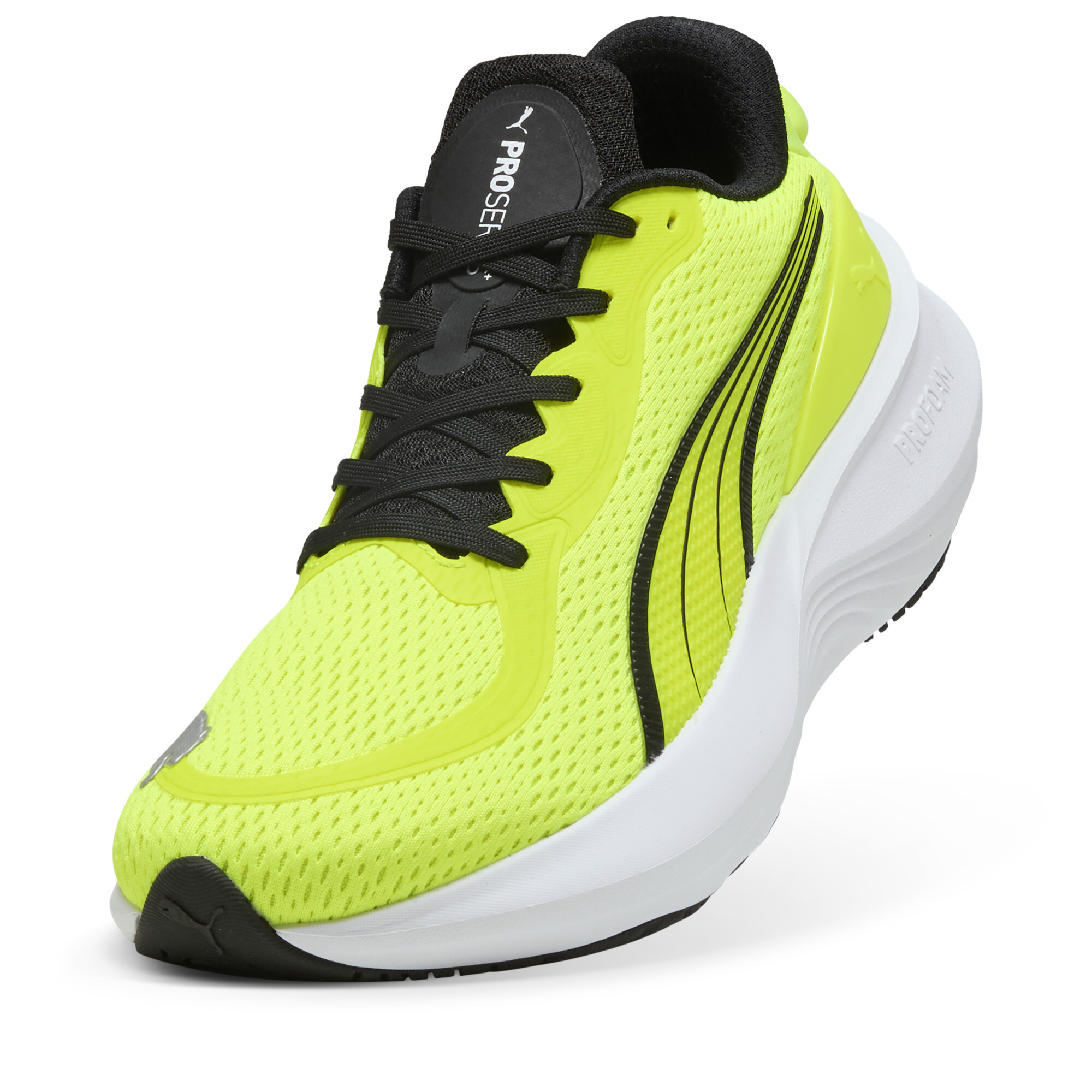 Scend Pro 2 hardloopschoenen, Zwart/Geel, Maat 39 | PUMA