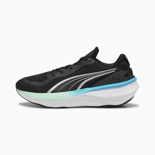 Tenis de running Scend Pro 2, PUMA Black-Mint Melt-Speed Blue, large-MEX
