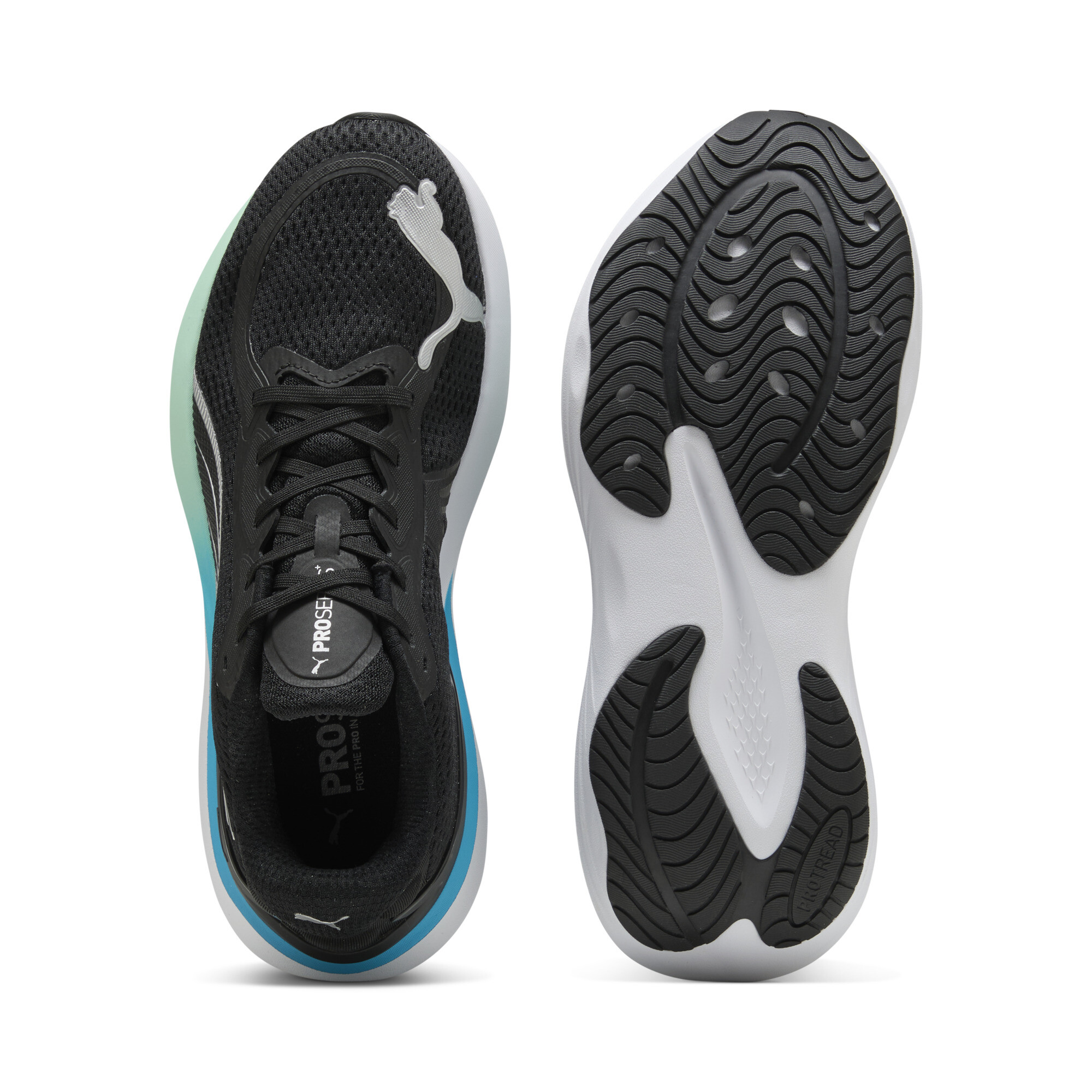 PUMA Scend Pro 2 hardloopschoenen, Blauw/Zwart, Maat 44 thumbnail 4