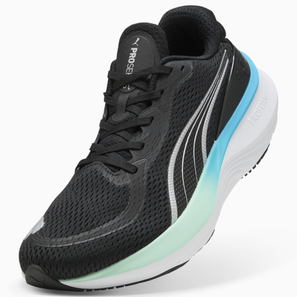 Tenis de running Scend Pro 2, PUMA Black-Mint Melt-Speed Blue, large-MEX