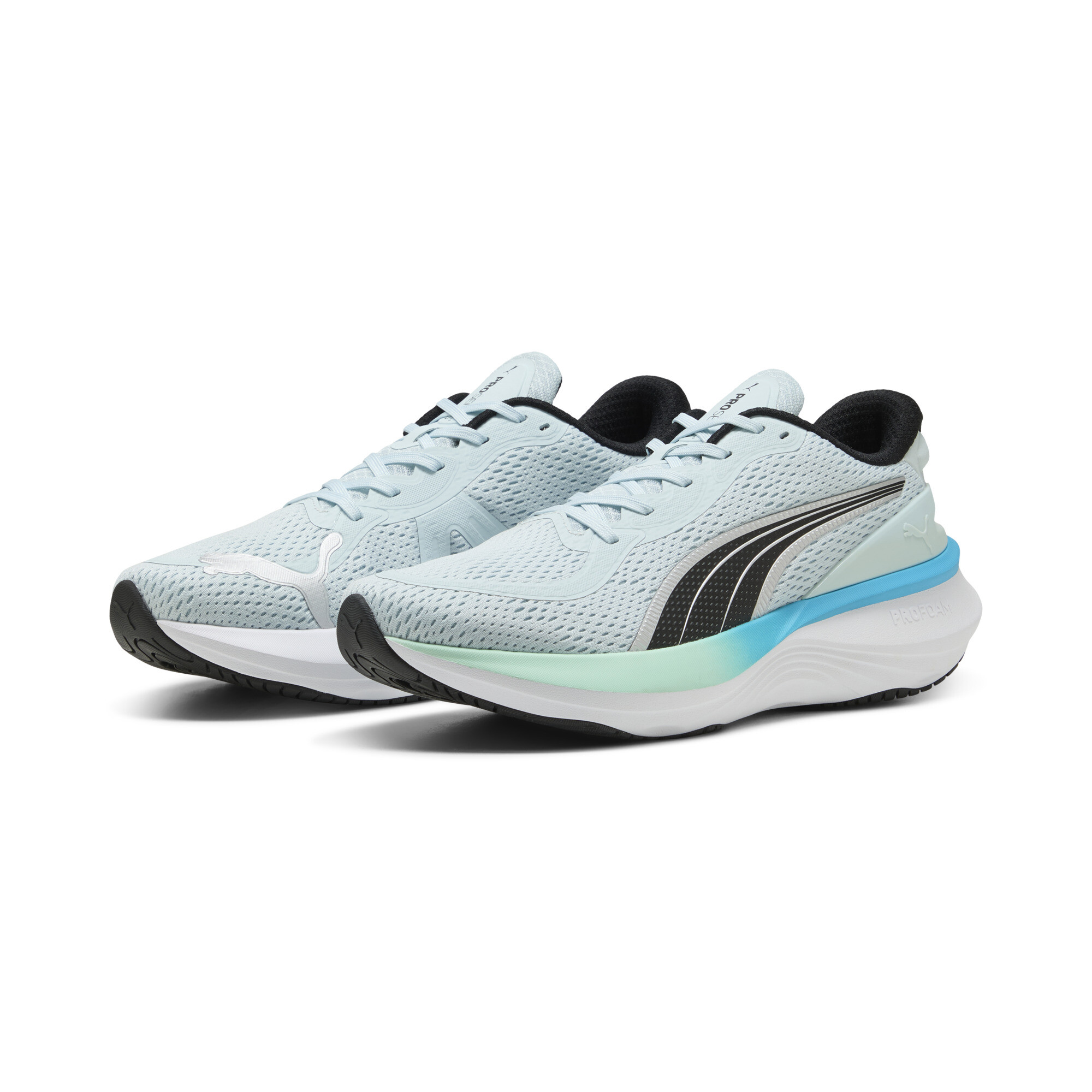 PUMA Scend Pro 2 hardloopschoenen, Zwart/Zilver, Maat 43 thumbnail 6