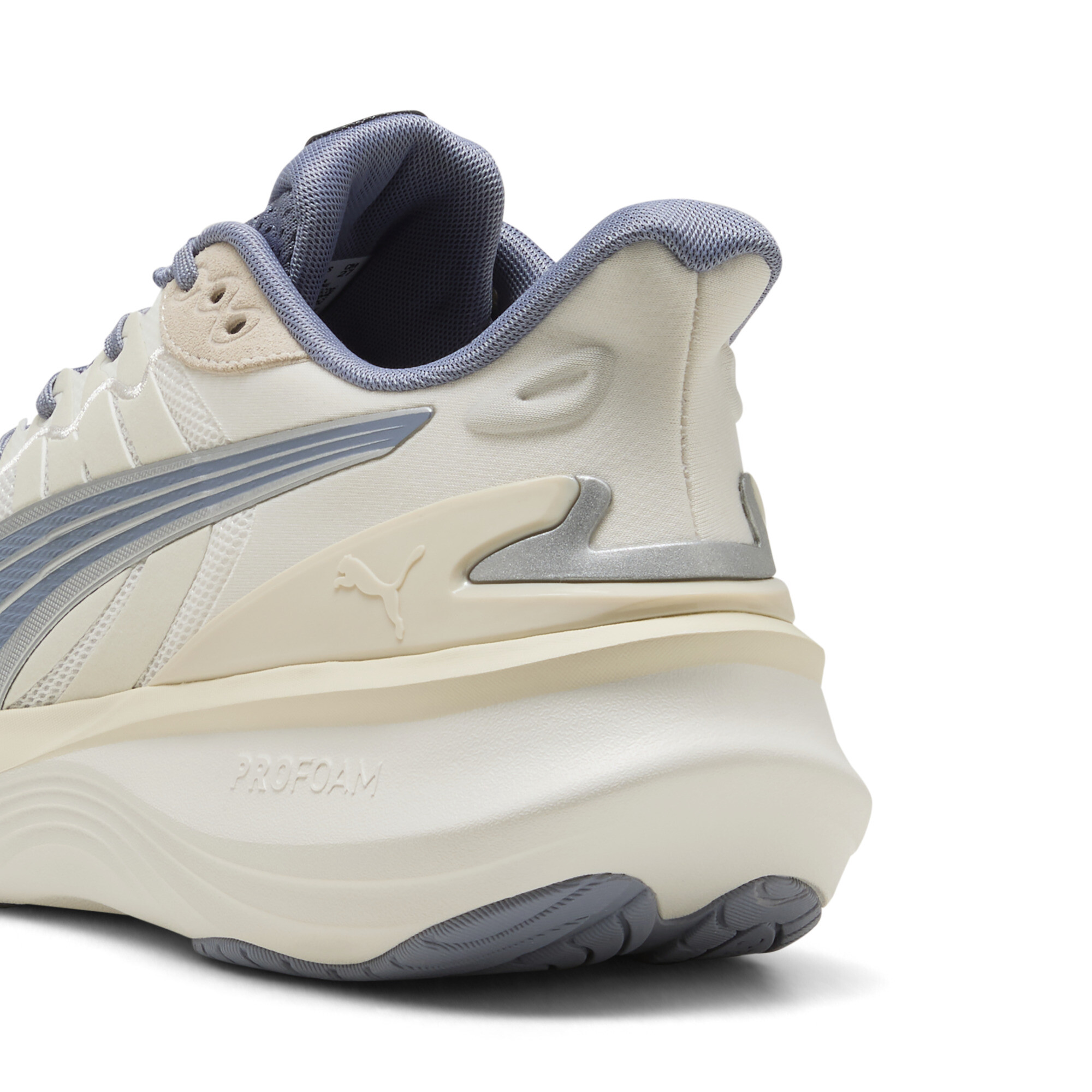 PUMA Pulse Pro hardloopschoenen, Grijs/Wit, Maat 47 thumbnail 5