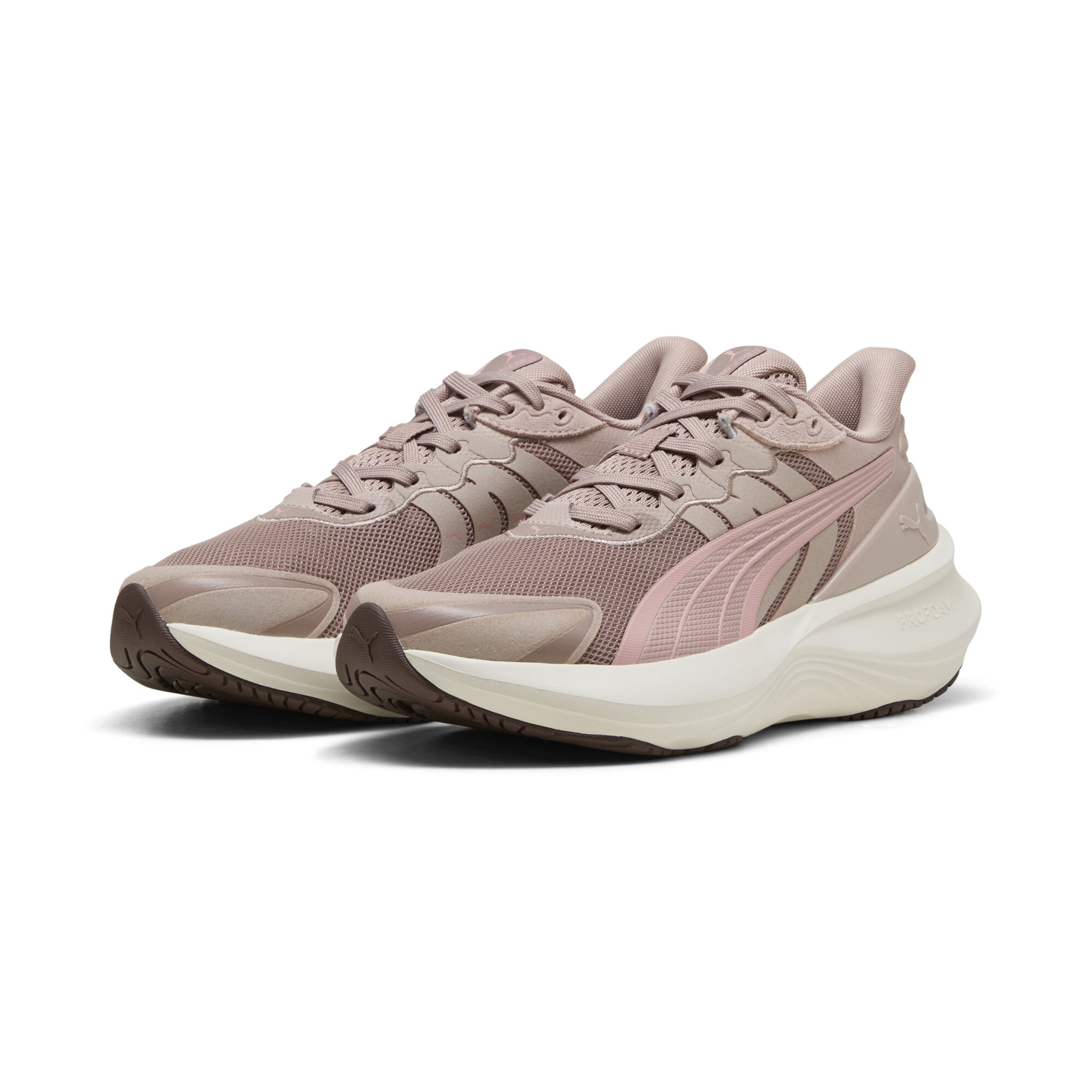 PUMA Pulse Pro hardloopschoenen, Roze/Goud, Maat 40,5 thumbnail 6