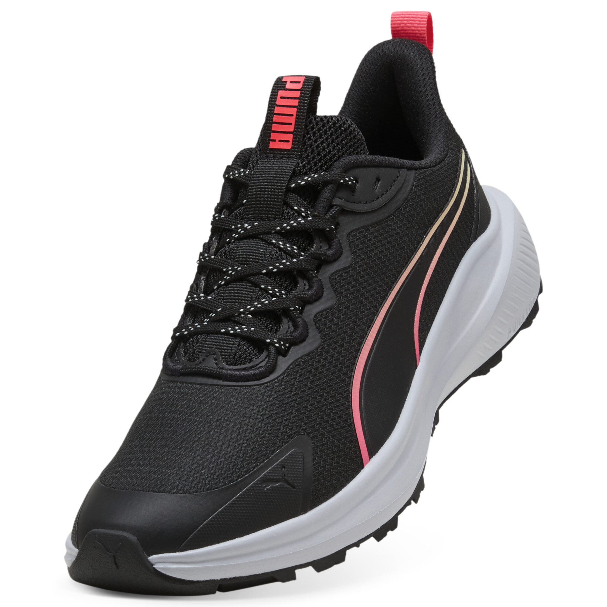 PUMA Skyrocket Lite trailrunningschoenen, Roze/Zwart, Maat 38 thumbnail 2