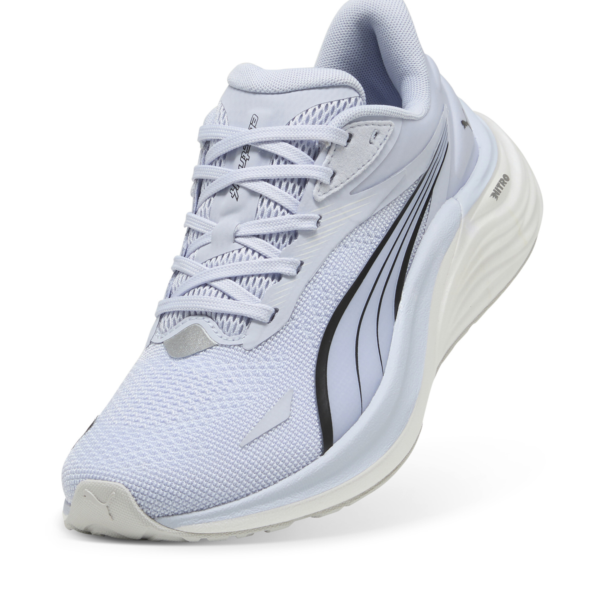 Electrify NITRO™ 4 hardloopschoenen voor Dames, Zwart/Wit, Maat 38,5 | PUMA