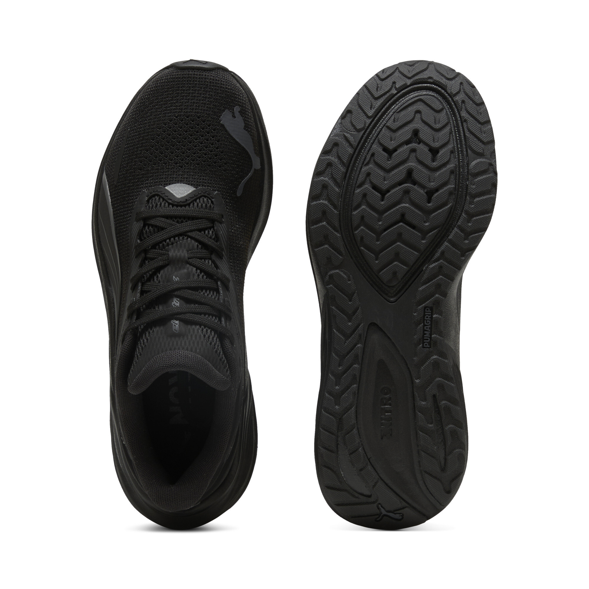 PUMA Electrify NITROâ¢ 4 hardloopschoenen voor Dames, Zwart/Grijs, Maat 38,5 thumbnail 4
