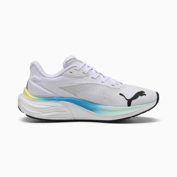 Zapatillas de running Electrify NITRO™ 4 para mujer, PUMA White-Mint Melt-Speed Blue, large-ARG