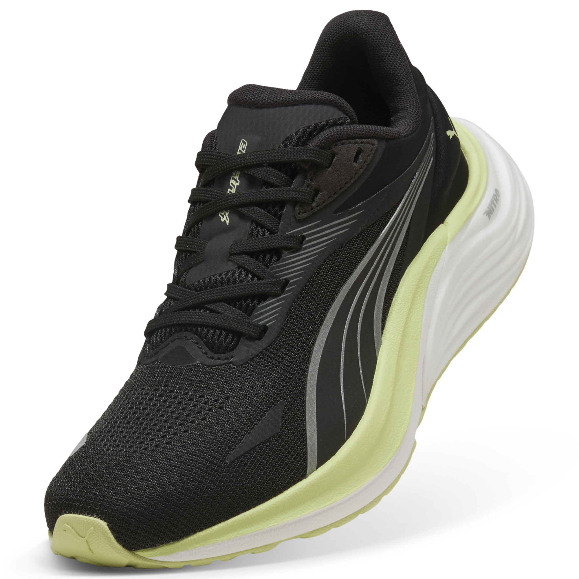 PUMA Electrify NITRO™ 4 hardloopschoenen voor Dames, Zwart, Maat 35,5 thumbnail 2