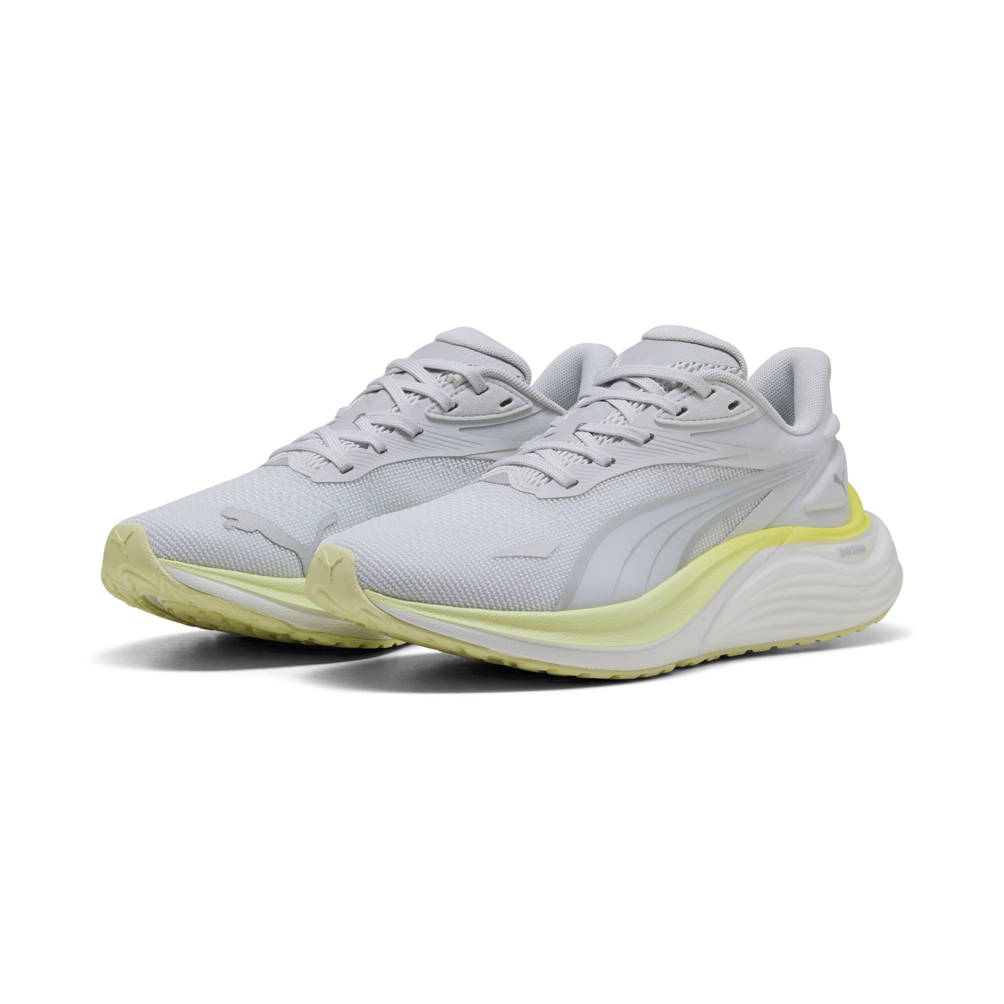 PUMA Electrify NITROâ¢ 4 hardloopschoenen voor Dames, Zilver, Maat 35,5