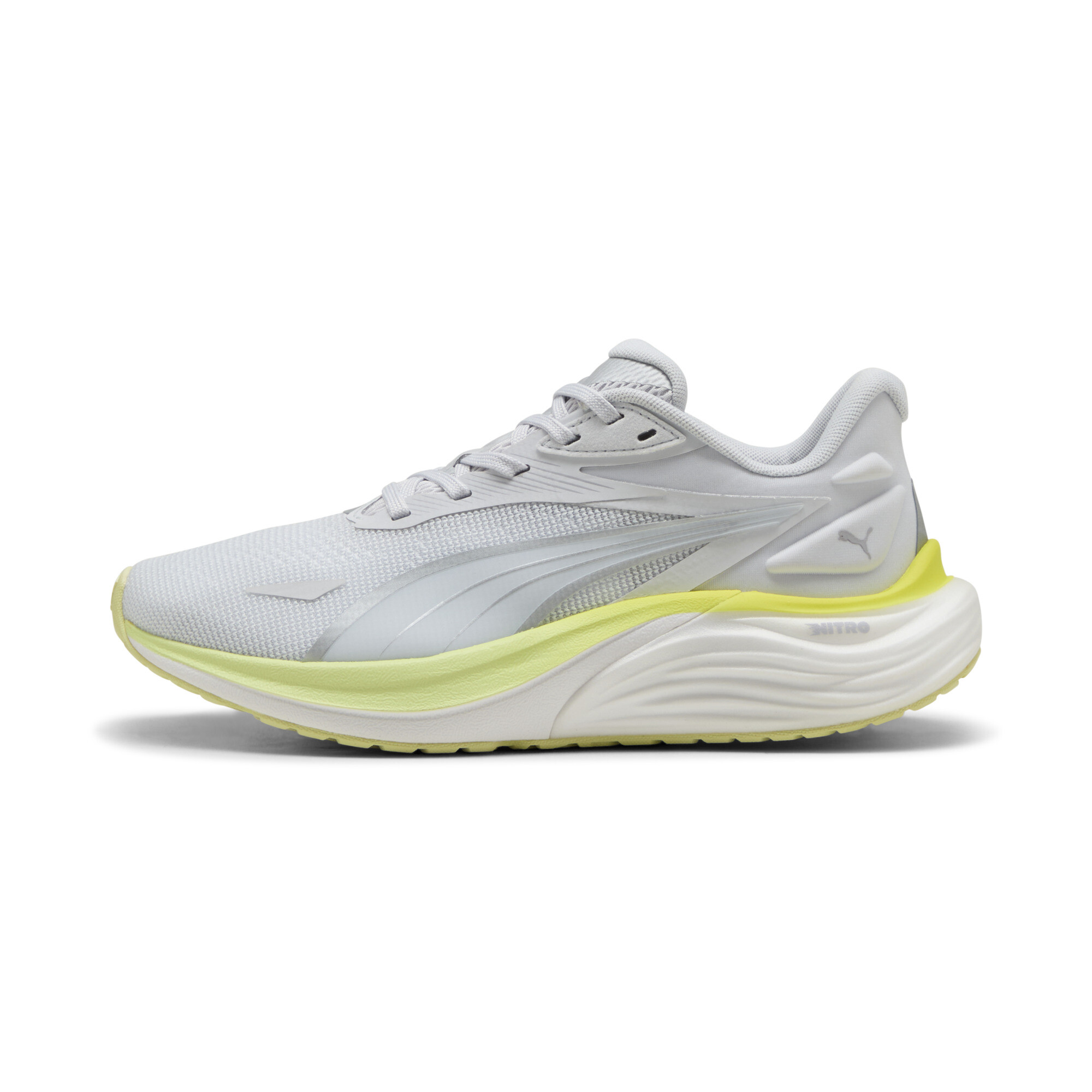 PUMA Electrify NITROâ¢ 4 hardloopschoenen voor Dames, Zilver, Maat 35,5 thumbnail 5