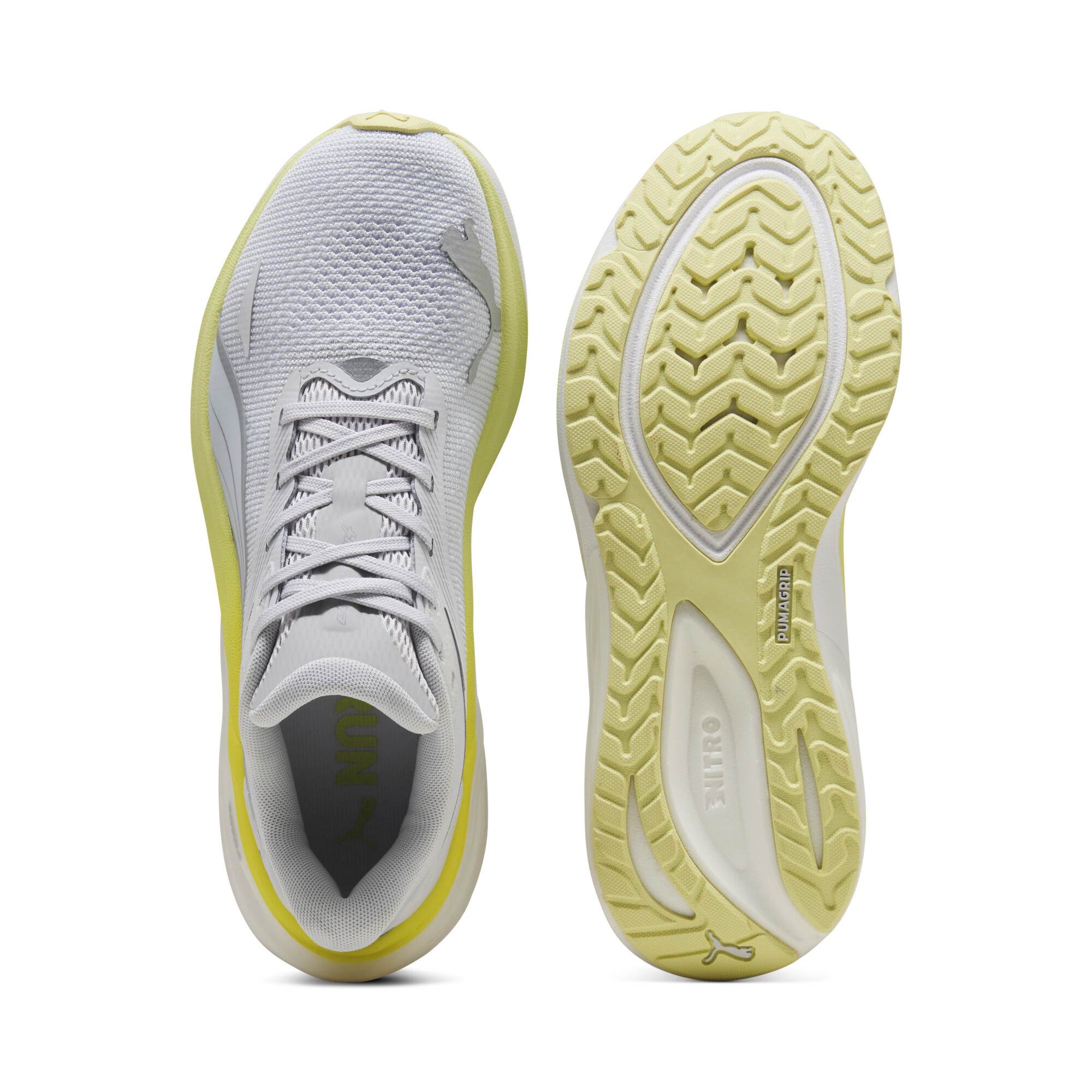 PUMA Electrify NITROâ¢ 4 hardloopschoenen voor Dames, Zilver, Maat 35,5 thumbnail 4