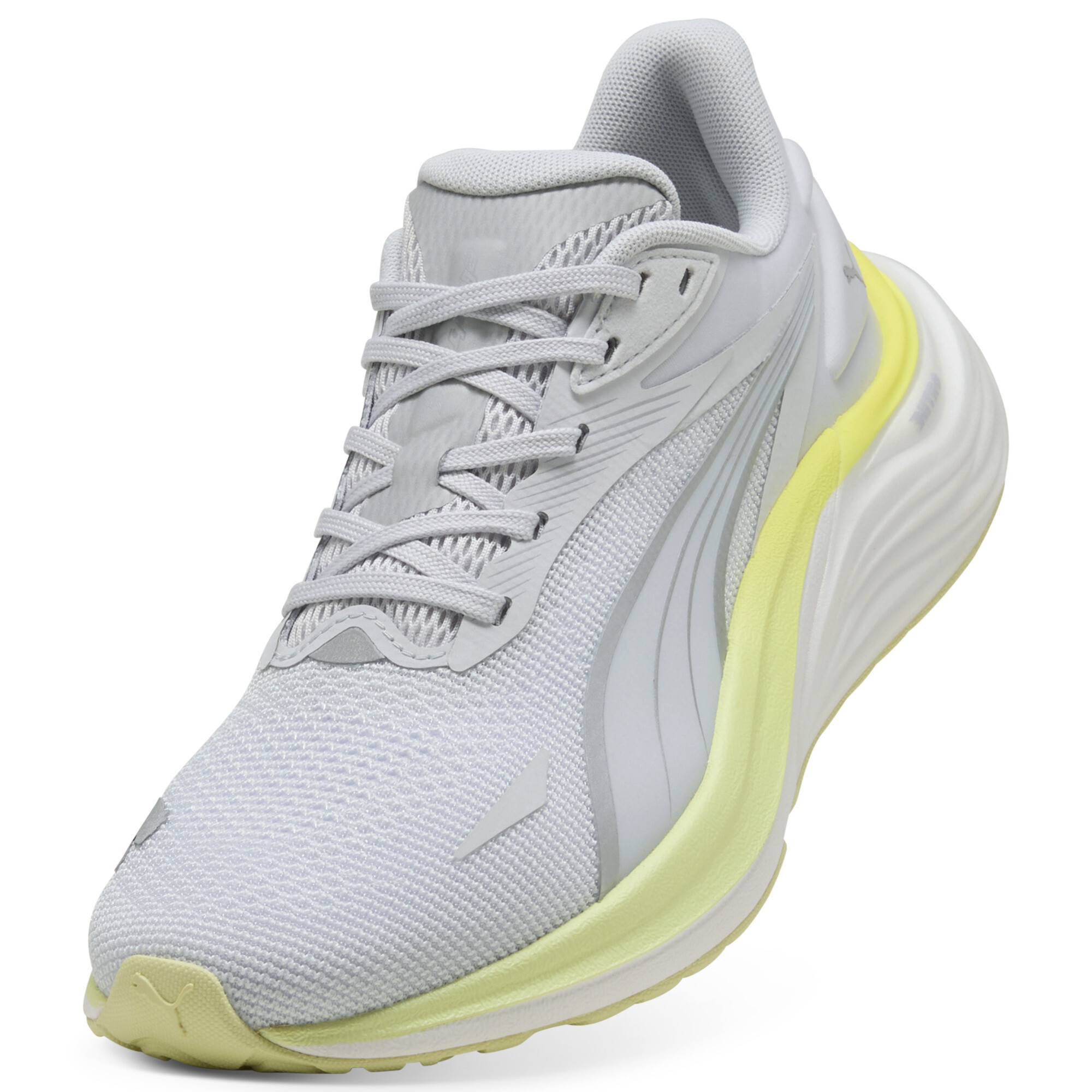 PUMA Electrify NITROâ¢ 4 hardloopschoenen voor Dames, Zilver, Maat 35,5 thumbnail 2