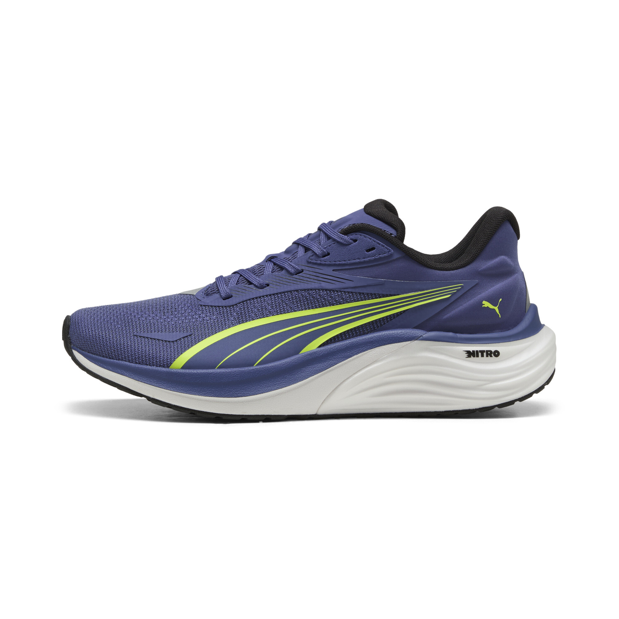 Puma Electrify NITRO™ 4 Laufschuhe Herren | Blue Crystal/Yellow Alert | Größe: 40