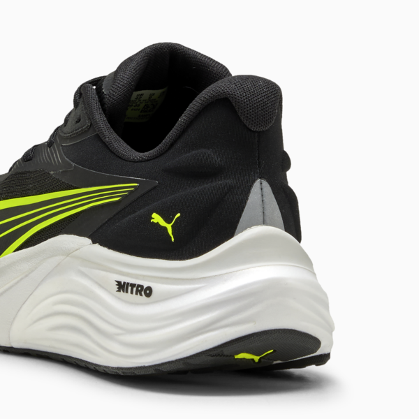 Tenis de running Electrify NITRO™ 4 para hombre, PUMA Black-Yellow Alert-Feather Gray, large-MEX