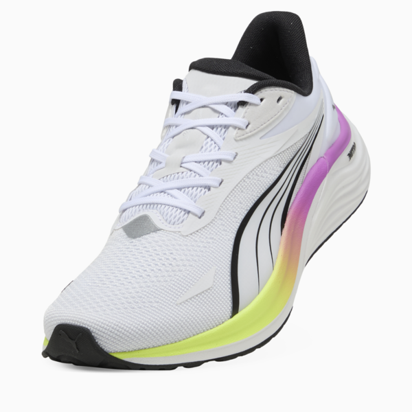 Electrify NITRO™ 4 Running Shoes Men, PUMA White-Pure Magenta-Yellow Alert, large-ZAF