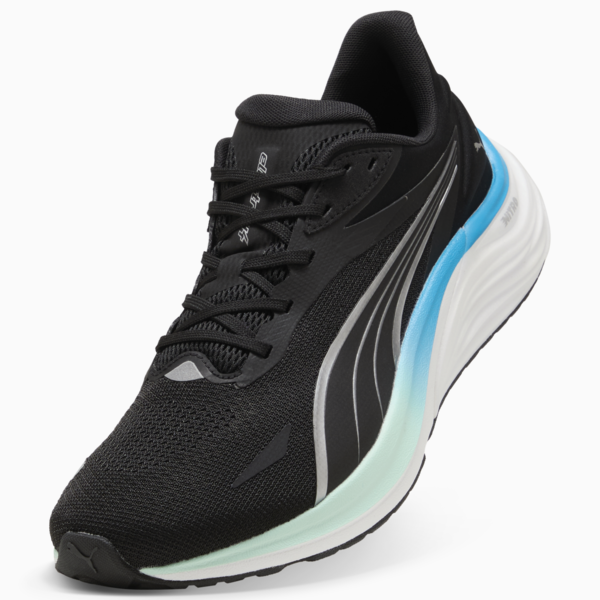 Electrify NITRO™ 4 Running Shoes Men, PUMA Black-Mint Melt-Speed Blue, large-ZAF