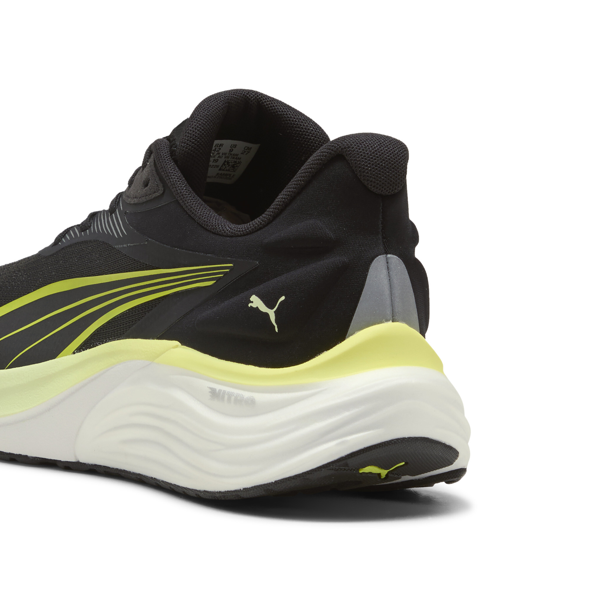 PUMA Electrify NITRO™ 4 hardloopschoenen voor Heren, Groen/Zwart, Maat 40 thumbnail 5