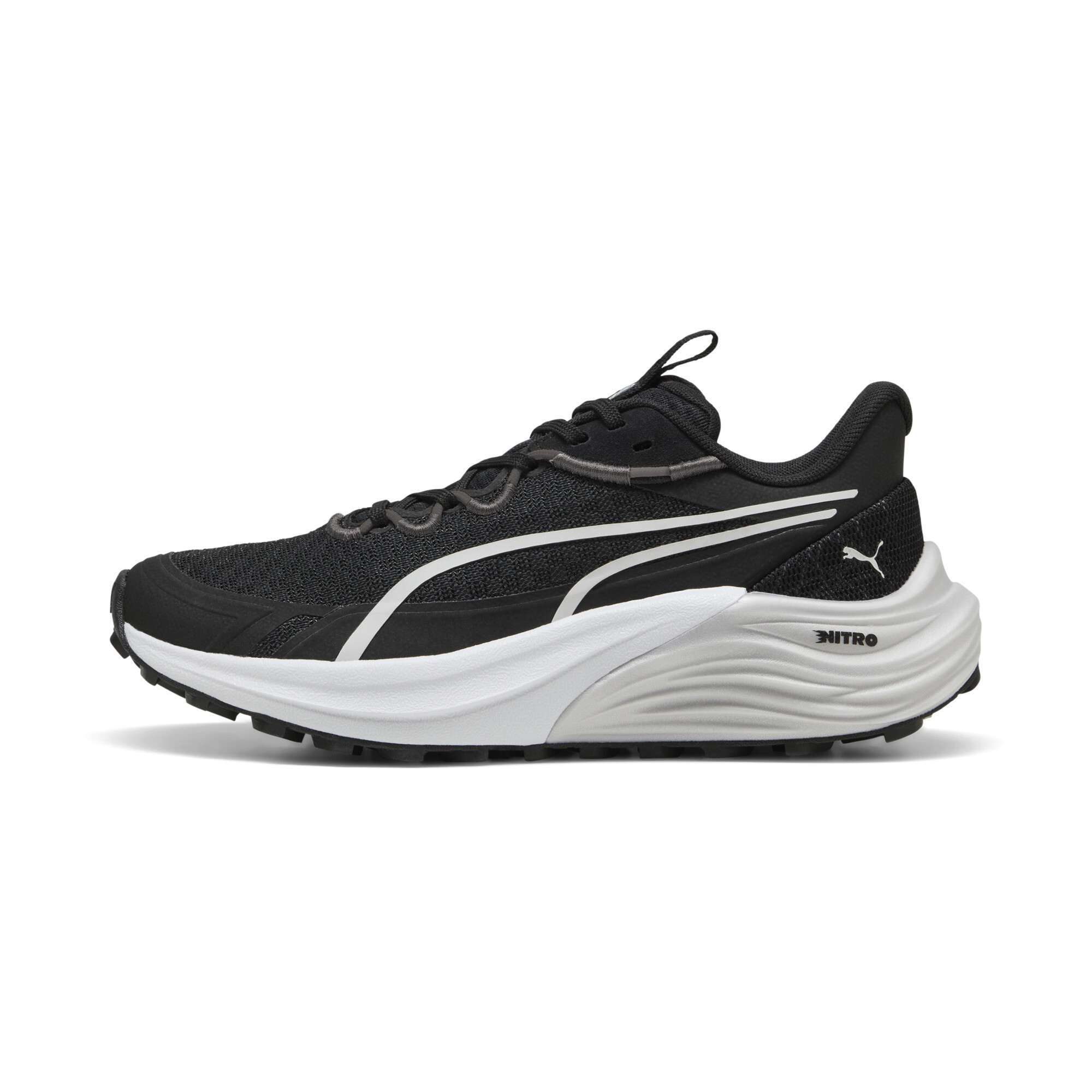 Puma Electrify NITRO™ 4 Trail Laufschuhe Damen | Black/Feather Gray/White | Größe: 40