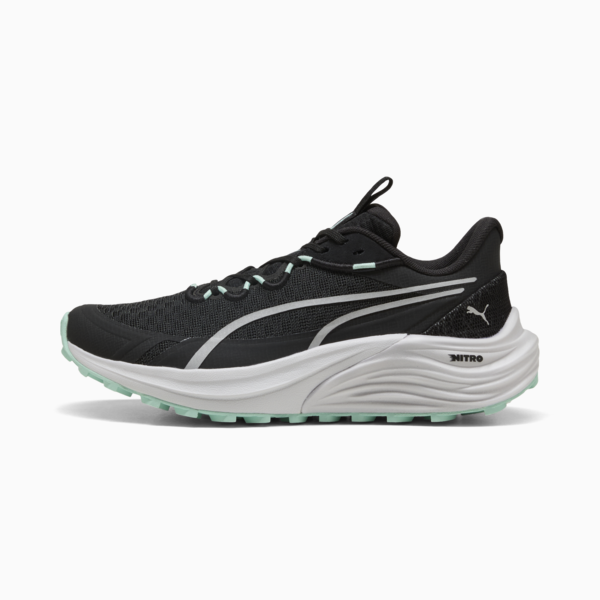 Electrify NITRO™ 4 Trail Running Shoes Women, PUMA Black-Mint Melt-Feather Gray, large-ZAF