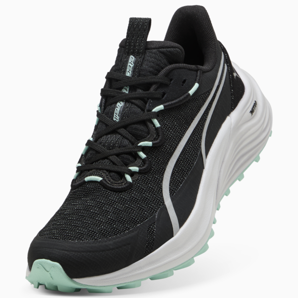 Electrify NITRO™ 4 Trail Running Shoes Women, PUMA Black-Mint Melt-Feather Gray, large-ZAF
