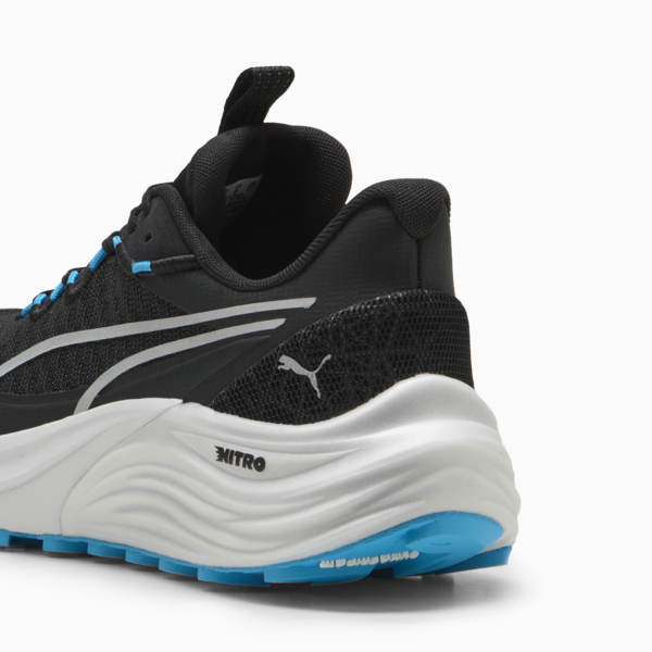 Electrify NITRO™ 4 Trail Running Shoes Men, PUMA Black-Speed Blue-Feather Gray, large-ZAF
