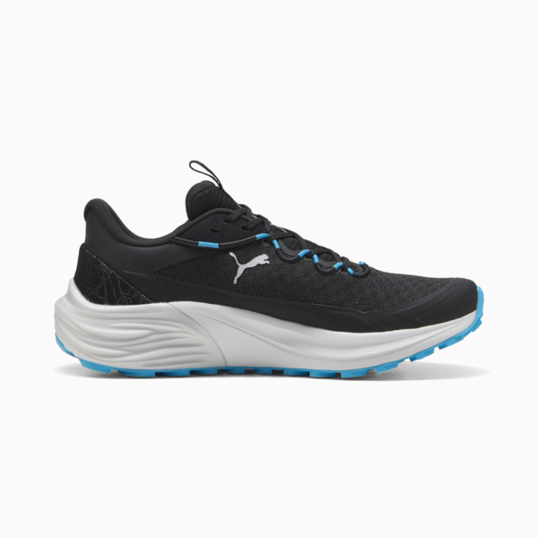 Electrify NITRO™ 4 Trail Running Shoes Men, PUMA Black-Speed Blue-Feather Gray, large-ZAF