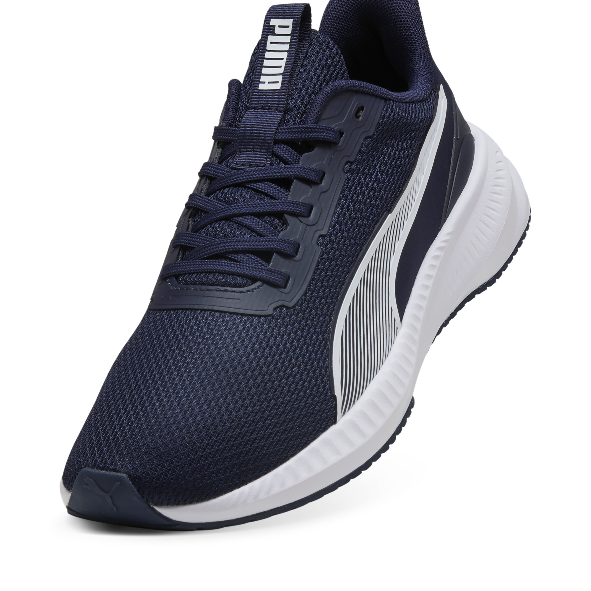 PUMA Flyer Lite 3 Unisex Sportschoenen - PUMA Navy-PUMA White