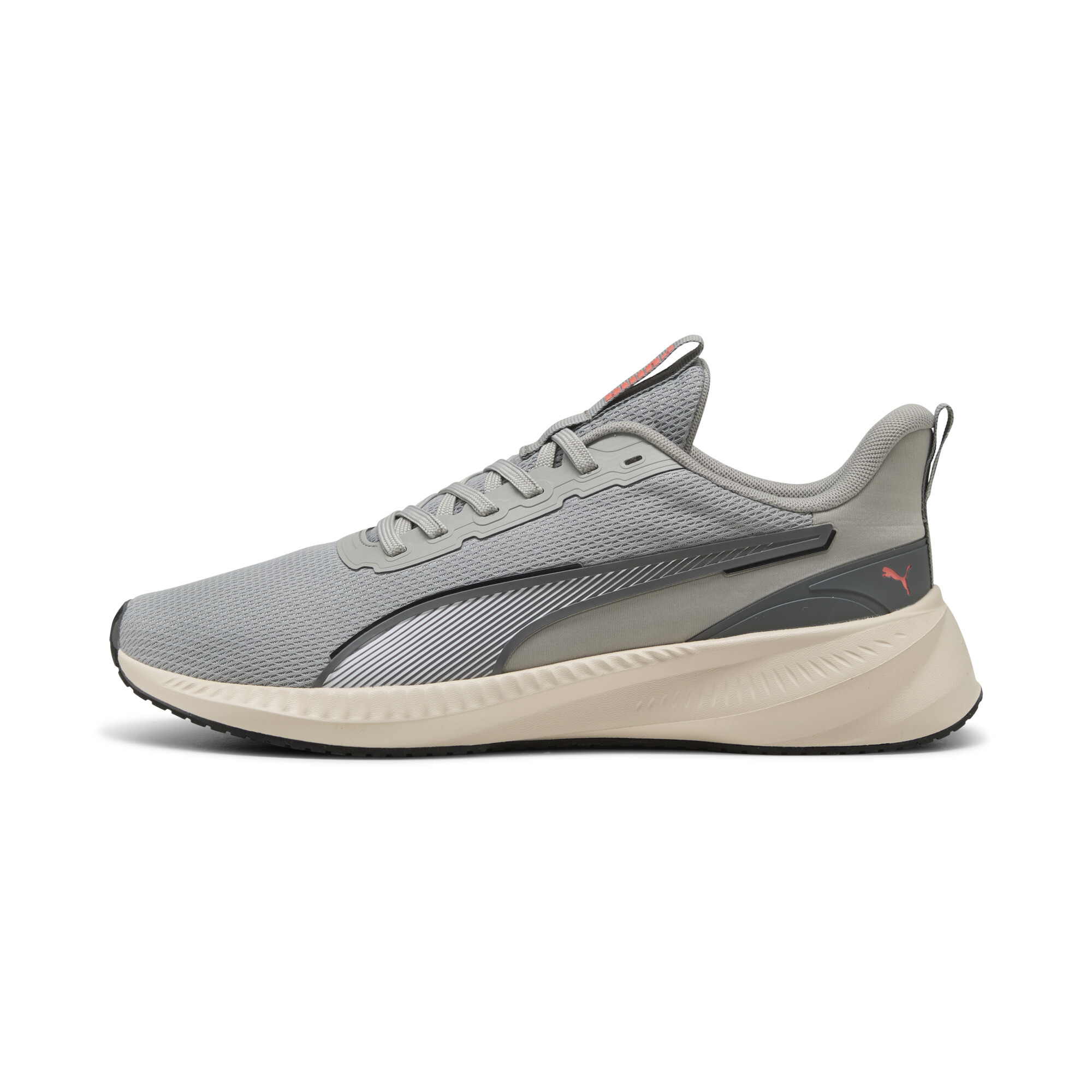 Puma Flyer Lite 3 Laufschuhe | Alpine Snow/Flat Light Gray/Black | Größe: 37