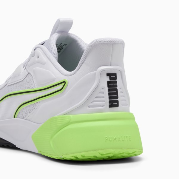 Disperse XT 4 Training Shoes, PUMA White-PUMA Black-Green Glare, large-MEX