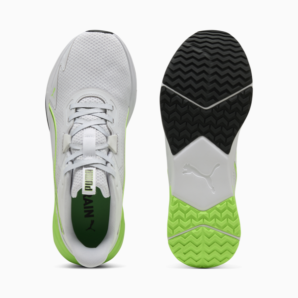 Disperse XT 4 Training Shoes, PUMA White-PUMA Black-Green Glare, large-MEX
