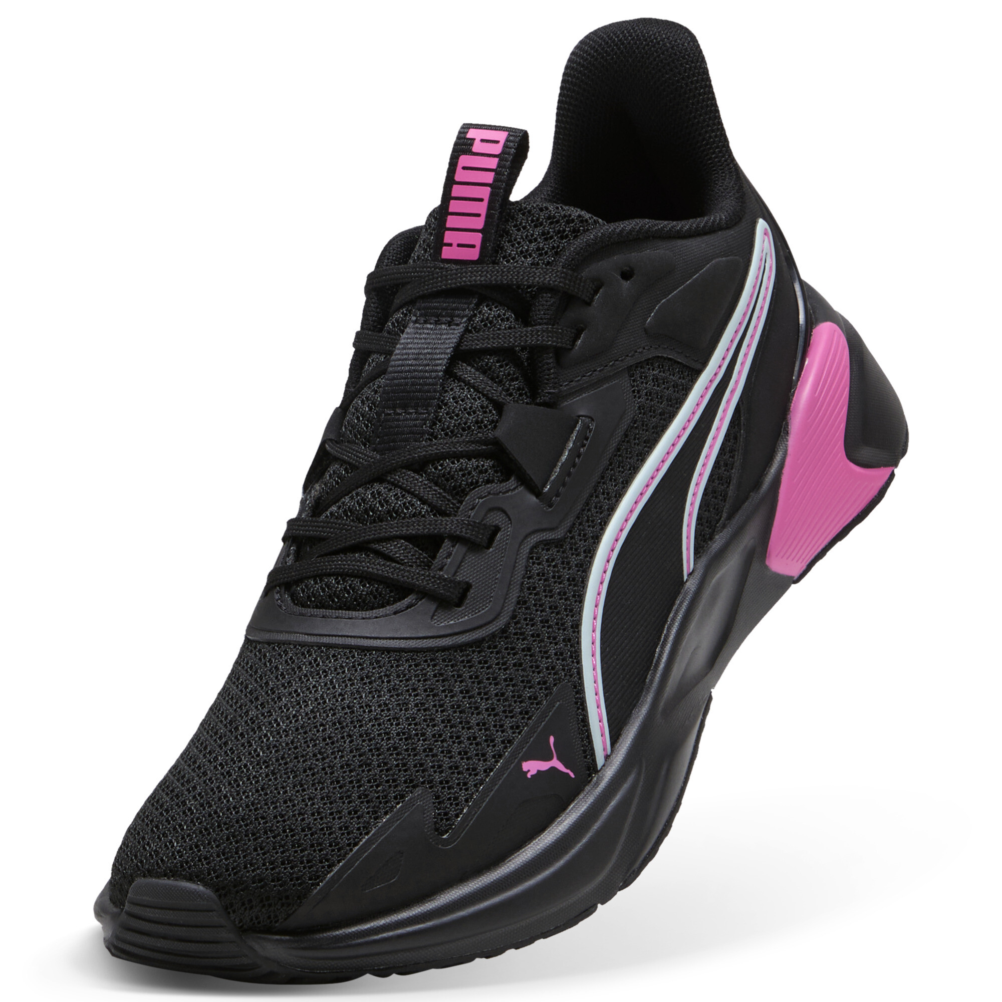 PUMA Disperse XT 4 trainingsschoenen, Roze/Zwart, Maat 40 thumbnail 2