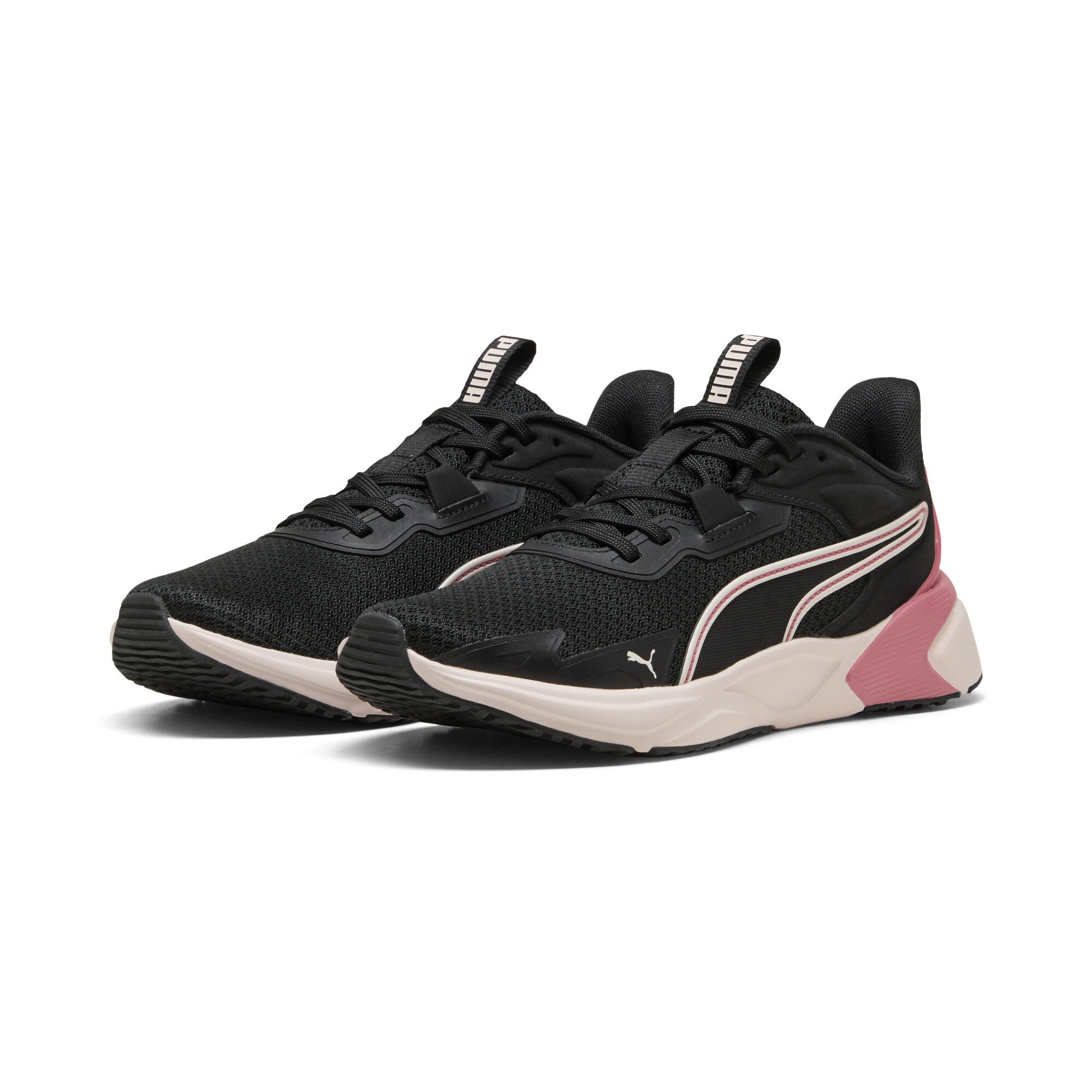 PUMA Disperse XT 4 trainingsschoenen, Roze/Zwart, Maat 44,5 thumbnail 6