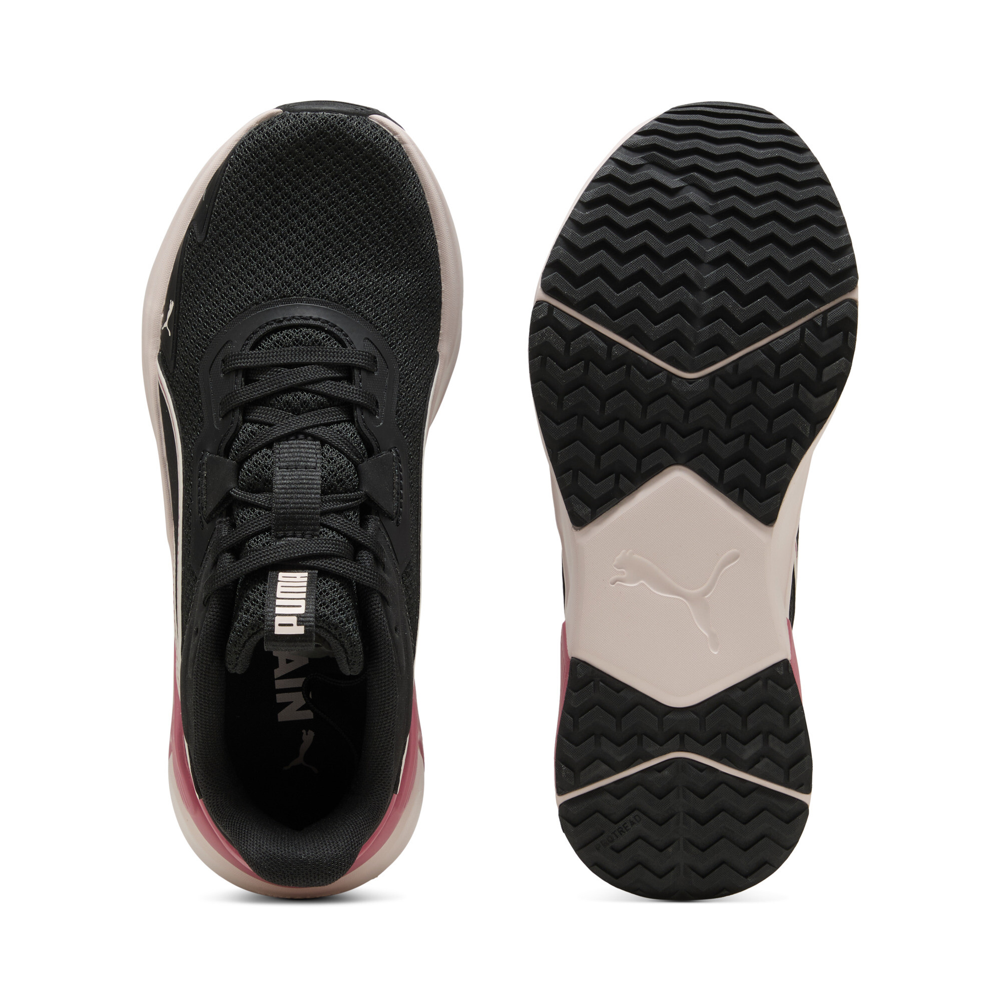 PUMA Disperse XT 4 trainingsschoenen, Roze/Zwart, Maat 44,5 thumbnail 4